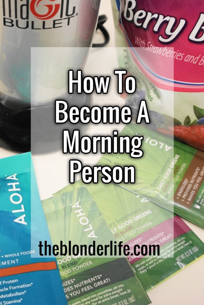 How To Become A Morning Person | www.theblonderlife.com