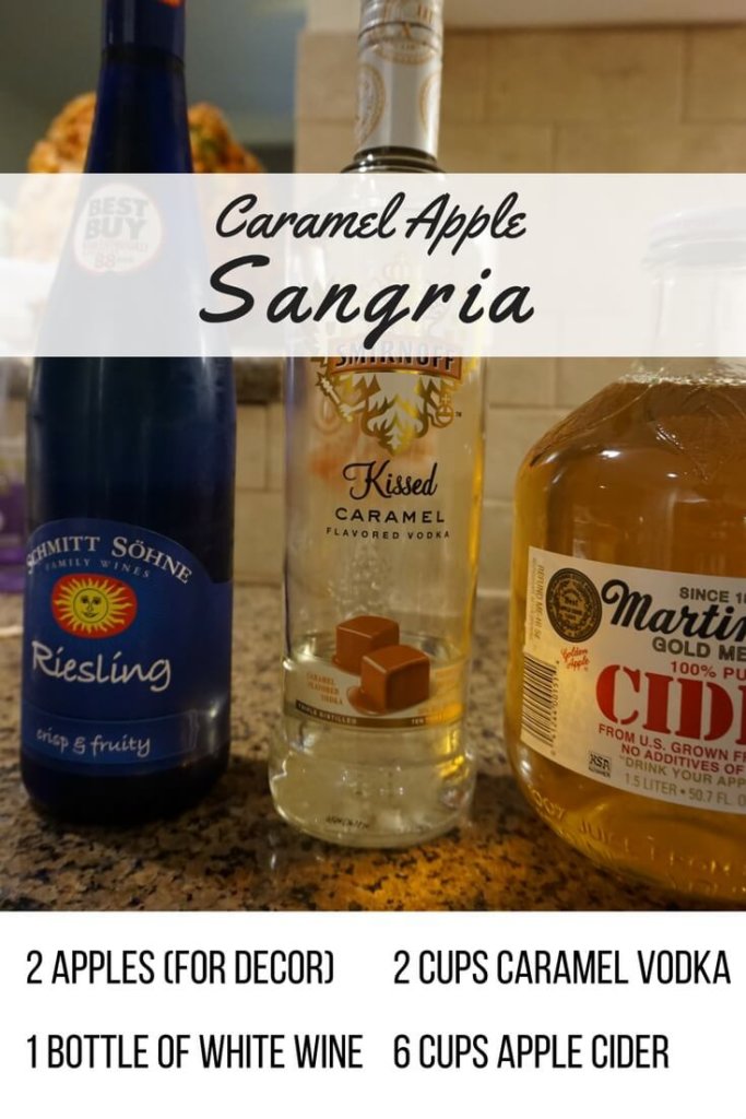 Caramel Apple Sangria | The Blonder Life
