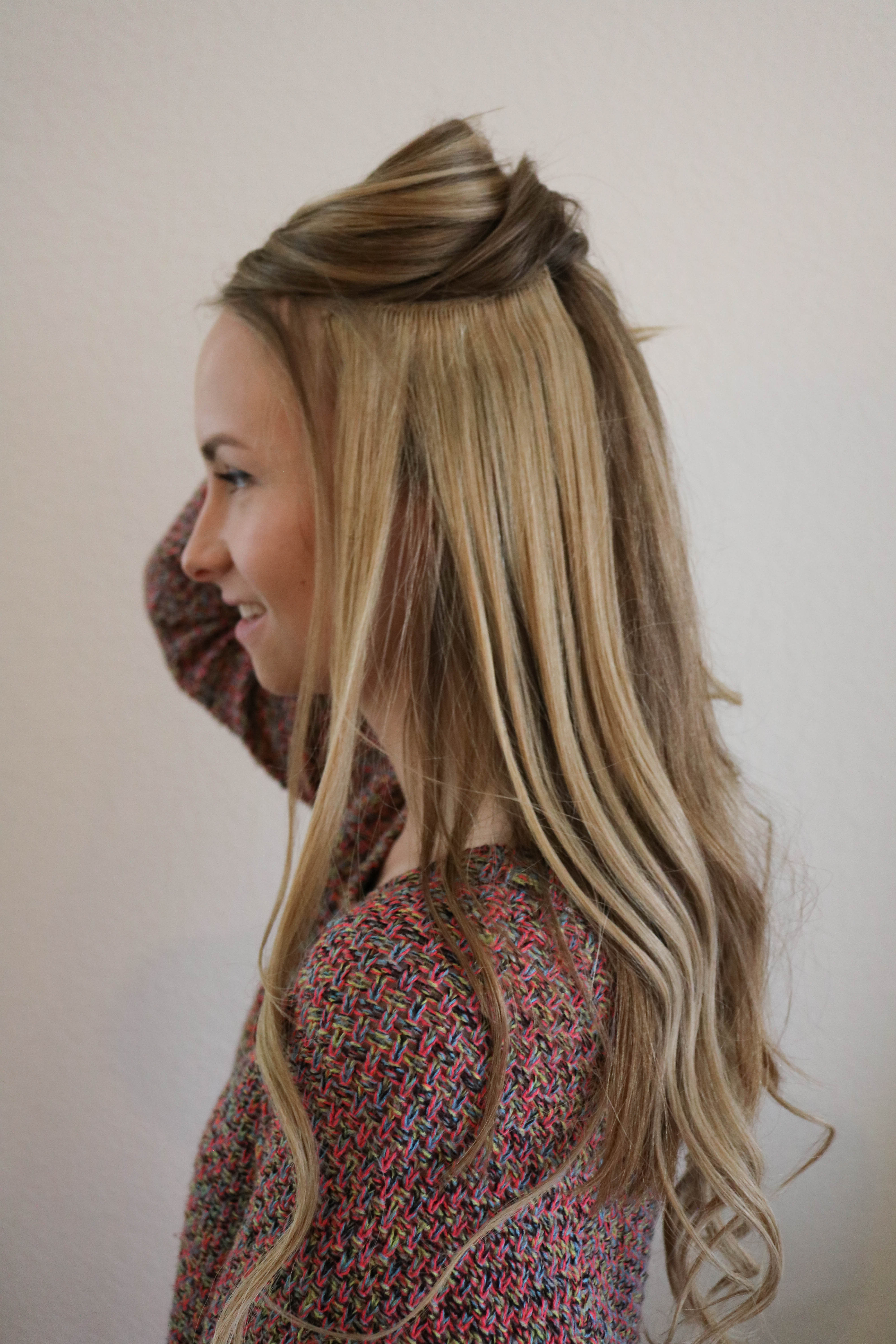 A Beginners Guide To Hair Extensions | How to put them in, what color to pick and how they will look on - The Blonder Life