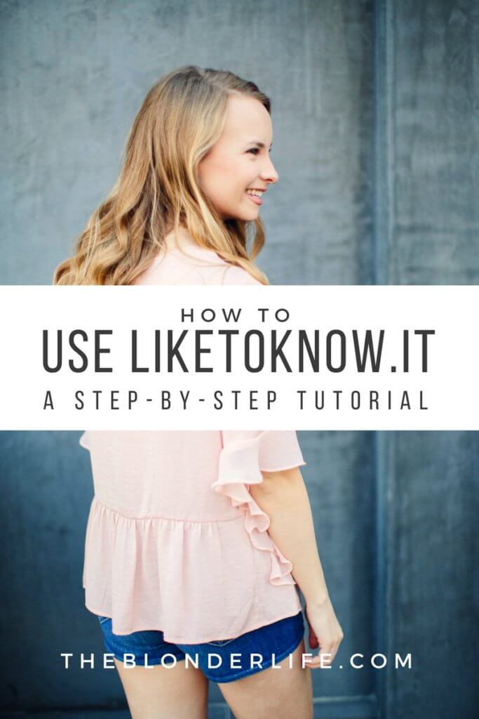 Have you ever wondered how to use LikeToKnow.it, or how to shop on Instagram? I'm covering all of the basics step-by-step in today's post. 