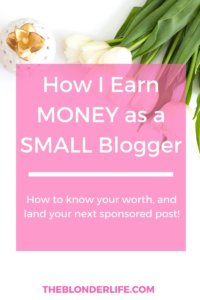 How to get paid your worth as a blogger. Learn that your time and brand is worth more than free product + land your next sponsored post. How to email back brands, know your worth and ask for a paid collab!