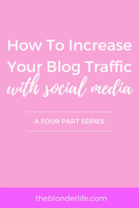 Growing your social media channels can be more beneficial than just an ego boost. Gaining followers can boost your traffic to your blog, and turn followers into loyal readers. Learn how I'm increasing my traffic with Twitter here!