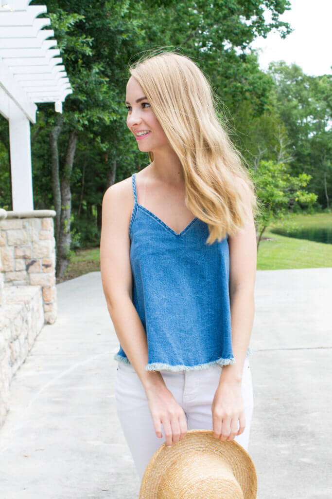 Today is my 24th birthday - which is craziness to me. Sharing 24 facts you might now know about me + the cutest denim tank on SALE for $10! Facts about me in celebration of my 24th birthday | The Blonder Life