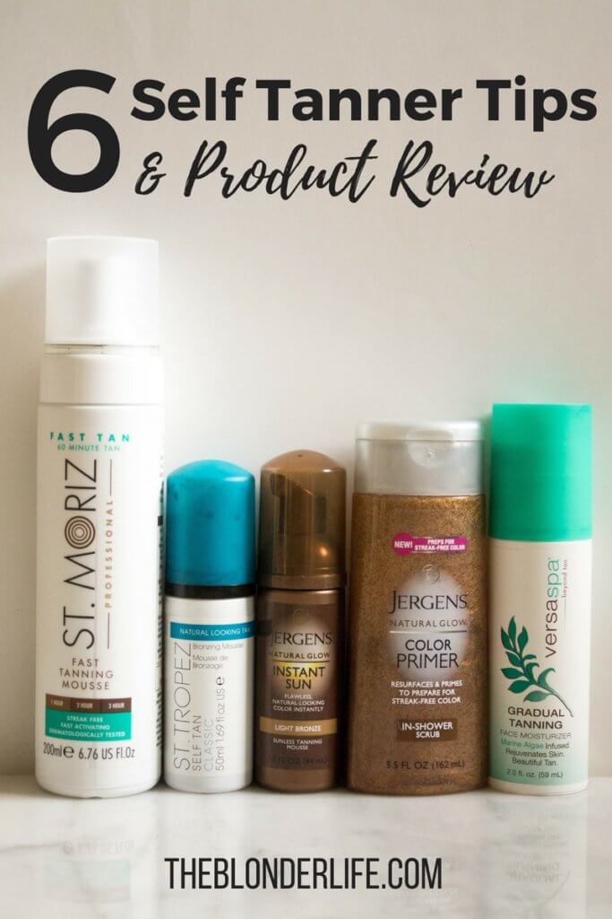 Sharing 3 tanning products at all different price points. The 3 self tanning products I cannot live with, or without. Self tanning routine, and tips for a even application | The Blonder Life