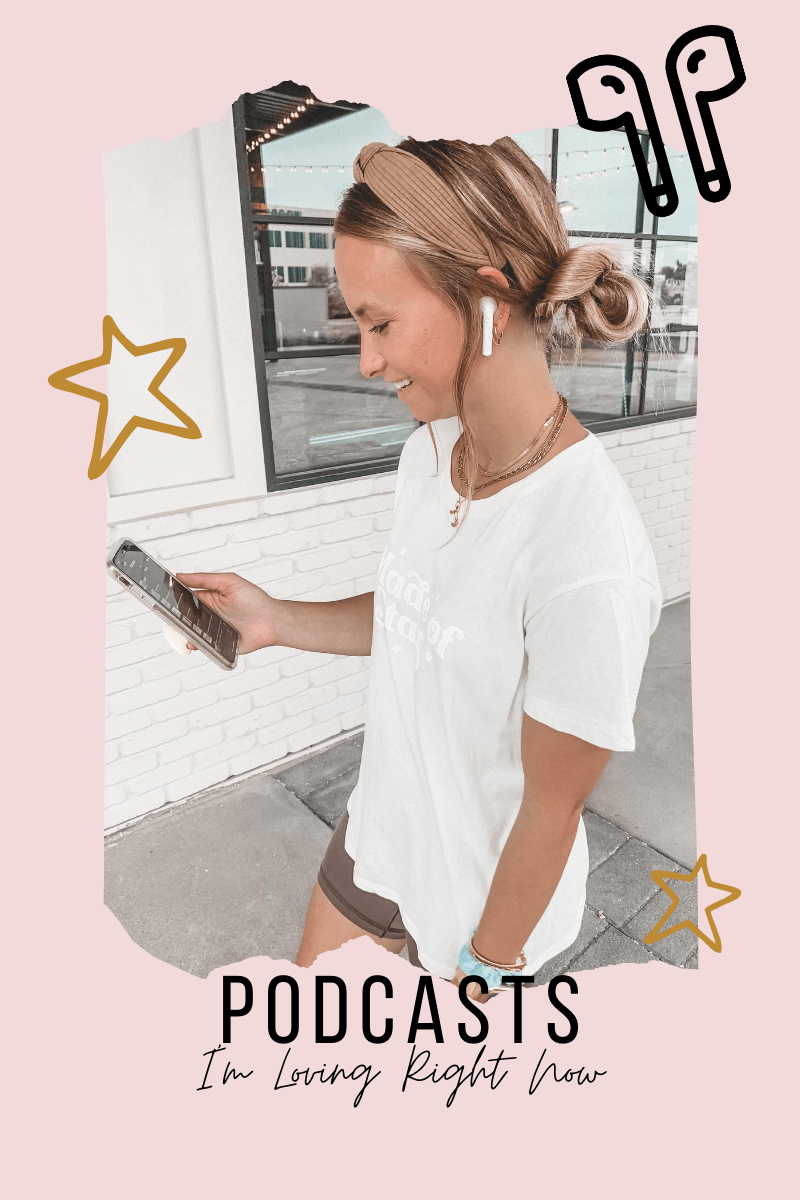 Podcasts I'm listening to currently. Lifestyle, healthy living, and faith related podcasts. Podcasts for millennial's 2020. The Blonder Life