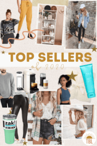 TOP SELLERS of 2020 on The Blonder Life. What items we all loved in 2020. The Blonder Life