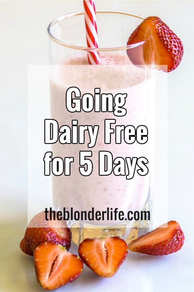 Going Dairy Free for 5 Days | www.theblonderlife.com