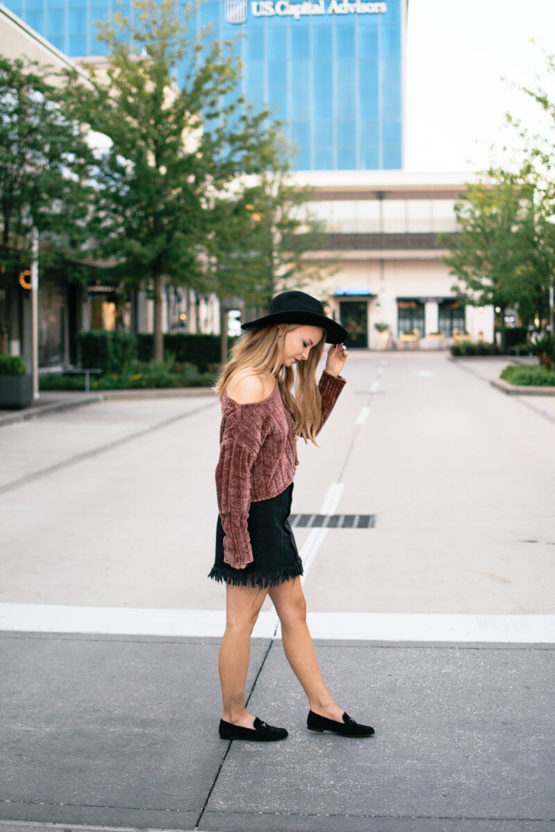 Chenille Sweater Under $25 - The Blonder Life